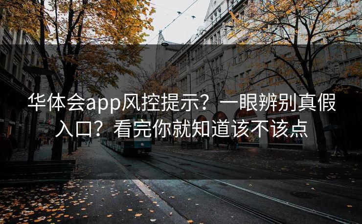 华体会app风控提示？一眼辨别真假入口？看完你就知道该不该点